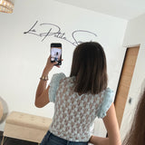 BODY DENTELLE BLEU ELISA - La Petite Somptueuse