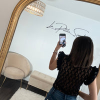 BODY DENTELLE NOIR ELISA - La Petite Somptueuse