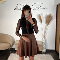 BODY NOIR RAFAEL - La Petite Somptueuse