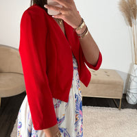 BOLERO ROUGE - La Petite Somptueuse