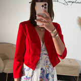 BOLERO ROUGE - La Petite Somptueuse