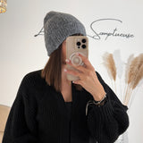 BONNET GRIS AUBIN - La Petite Somptueuse