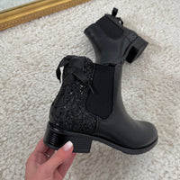 BOOTS NOIRES NOELLIE - La Petite Somptueuse