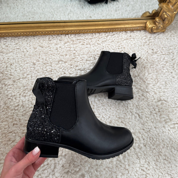 BOOTS NOIRES NOELLIE - La Petite Somptueuse