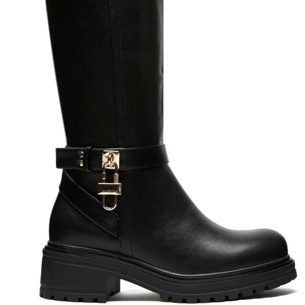 BOTTES NOIRES SYANE - La Petite Somptueuse