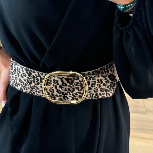 CEINTURE LEOPARD MANY - La Petite Somptueuse