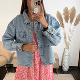 CHEMISE EN JEAN PAULINE - La Petite Somptueuse
