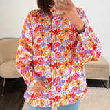 CHEMISE FLEURIE AMANDA - La Petite Somptueuse