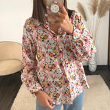 CHEMISE FLEURIE JEANNE - La Petite Somptueuse