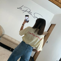 CHEMISE JAUNE SUMMER - La Petite Somptueuse