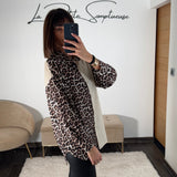 CHEMISE LEOPARD ET BEIGE TRECY - La Petite Somptueuse