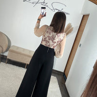 COMBINAISON BEIGE RUBY - La Petite Somptueuse