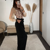 COMBINAISON BEIGE RUBY - La Petite Somptueuse