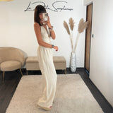COMBINAISON BEIGE SOLEIL - La Petite Somptueuse