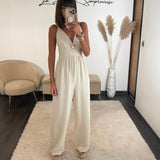 COMBINAISON BEIGE SOLEIL - La Petite Somptueuse