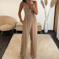 COMBINAISON BEIGE SOLEIL - La Petite Somptueuse