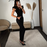 COMBINAISON BLACK HARPER - La Petite Somptueuse