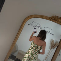 COMBINAISON BUSTIER VERT AGATHE - La Petite Somptueuse