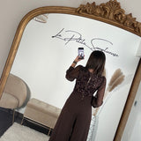 COMBINAISON CHOCO RUBY - La Petite Somptueuse