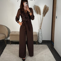 COMBINAISON CHOCO RUBY - La Petite Somptueuse