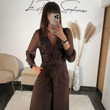 COMBINAISON CHOCO RUBY - La Petite Somptueuse