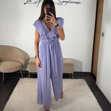 COMBINAISON LILAS THÉA - La Petite Somptueuse