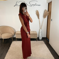 COMBINAISON MULTIPOSITION TERRACOTTA DIANA - La Petite Somptueuse