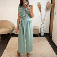 COMBINAISON MULTIPOSITION VERT D'EAU DIANA - La Petite Somptueuse