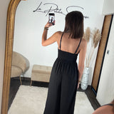 COMBINAISON NOIRE BOHEME - La Petite Somptueuse