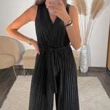 COMBINAISON NOIRE PAILLETE GLAMY - La Petite Somptueuse