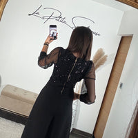 COMBINAISON NOIRE RUBY - La Petite Somptueuse