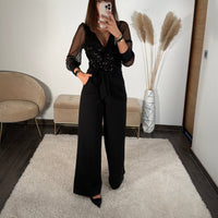 COMBINAISON NOIRE RUBY - La Petite Somptueuse