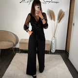 COMBINAISON NOIRE RUBY - La Petite Somptueuse