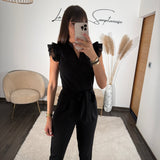 COMBINAISON NOIRE SONIA - La Petite Somptueuse