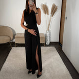 COMBINAISON NOIRE THELIA - La Petite Somptueuse