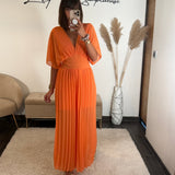 COMBINAISON ORANGE ANOUK - La Petite Somptueuse