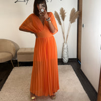 COMBINAISON ORANGE ANOUK - La Petite Somptueuse