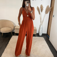 COMBINAISON TERRACOTTA SOLEIL - La Petite Somptueuse