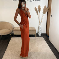 COMBINAISON TERRACOTTA SOLEIL - La Petite Somptueuse