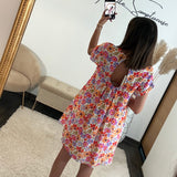 COMBISHORT COURTE FLEURIE AMANDA - La Petite Somptueuse