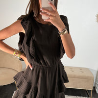 COMBISHORT MARRON AMANDY - La Petite Somptueuse