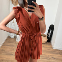 COMBISHORT TERRACOTTA MARTA - La Petite Somptueuse