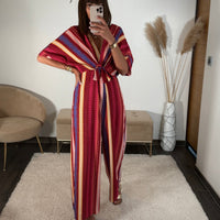 COMINAISON ROUGE ALTHEA - La Petite Somptueuse