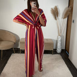 COMINAISON ROUGE ALTHEA - La Petite Somptueuse