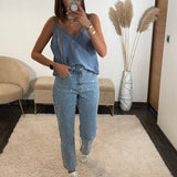 DEBARDEUR BLEU ESTEBAN - La Petite Somptueuse