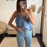 DEBARDEUR BLEU ESTEBAN - La Petite Somptueuse