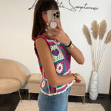 DEBARDEUR CROCHET NELIA - La Petite Somptueuse
