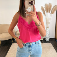 DEBARDEUR FUCHSIA ESTEBAN - La Petite Somptueuse