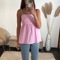 DEBARDEUR ROSE GIRLY - La Petite Somptueuse