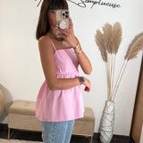 DEBARDEUR ROSE GIRLY - La Petite Somptueuse